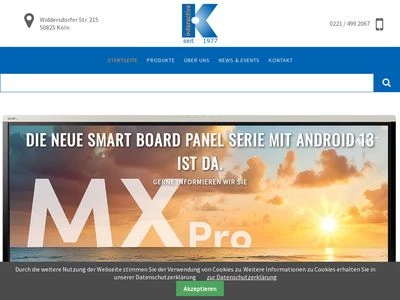 Website von KUTSCHERA GMBH