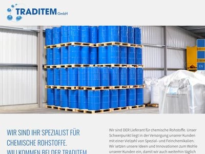 Website von Traditem GmbH