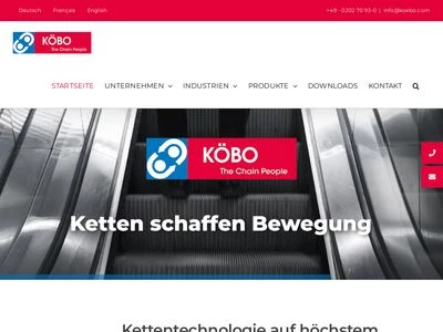 Website von KÖBO GmbH & Co. KG