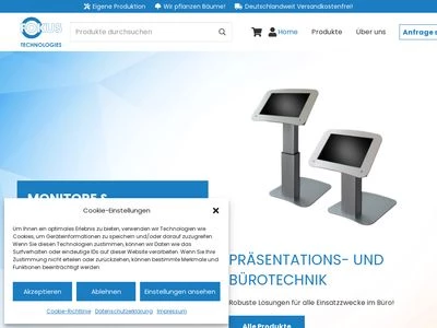 Website von FOKUS Technologies GmbH