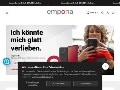 Website von emporia Telecom GmbH & Co.KG