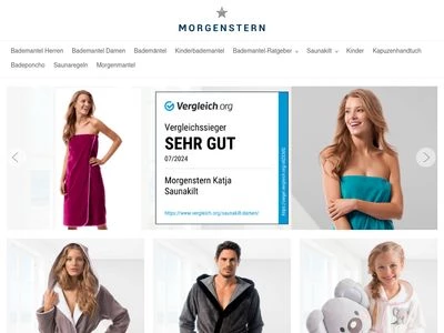 Website von Morgenstern GmbH