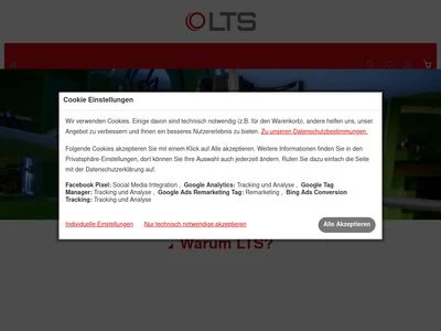 Website von Lenkering Technische Systeme GmbH