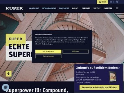 Website von Heinrich Kuper GmbH