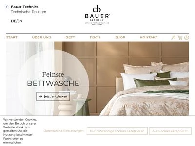 Website von Curt Bauer GmbH