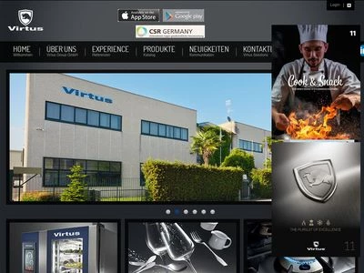 Website von Virtus Group GmbH