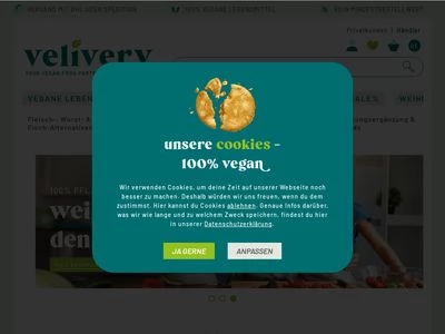 Website von AVE - Absolute Vegan Empire GmbH & Co. KG