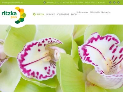 Website von Schnittblumenservice Stefan Ritzka