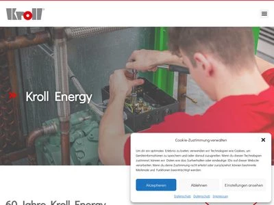 Website von Kroll GmbH