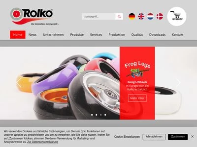 Website von Rolko Kohlgrüber GmbH