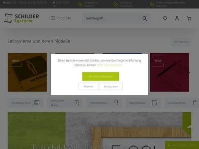 Website von SCHILDER Systeme GmbH