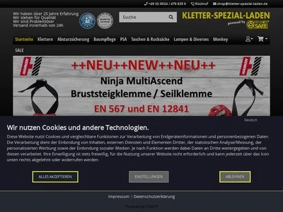 Website von Blacksafe GmbH