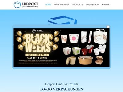 Website von Limpext GmbH & Co. KG