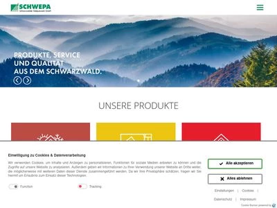 Website von Schwarzwälder Edelputzwerk GmbH