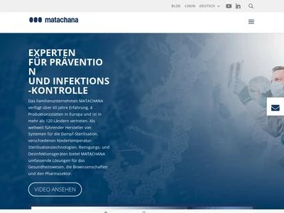 Website von MATACHANA GERMANY GmbH