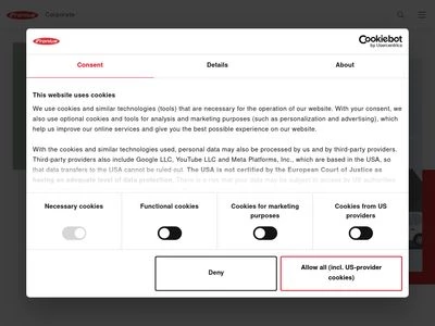 Website von Fronius International GmbH