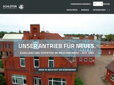 Website von H. Schlüter GmbH