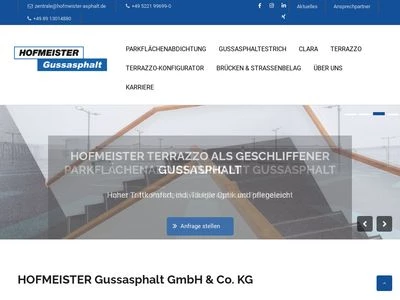 Website von Gussasphalt GmbH & Co. KG