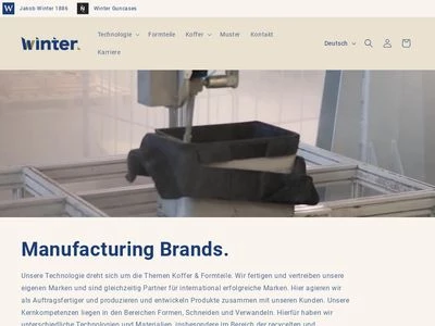 Website von Jakob Winter GmbH