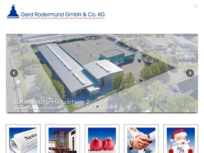 Website von Gerd Rodermund GmbH & Co. KG