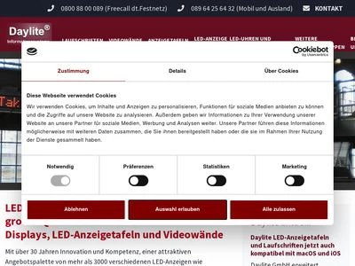 Website von Daylite Informationssysteme GmbH