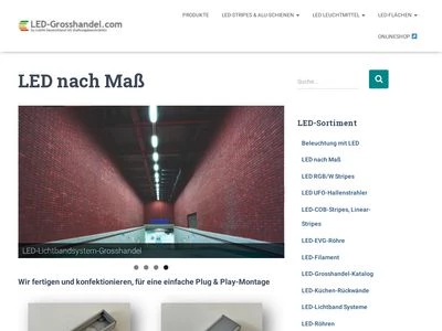 Website von LIANG-Deutschland UG