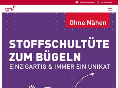 Website von Roth GmbH