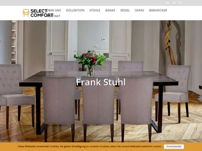 Website von SELECT COMFORT Sp. z o.o.