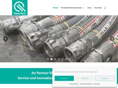 Website von FlexoTech GmbH