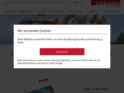 Website von Lockweiler Plastic Werke GmbH