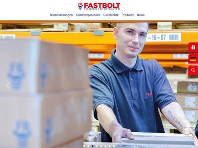 Website von Fastbolt Schraubengroßhandels GmbH