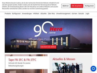 Website von Hera GmbH & Co. KG