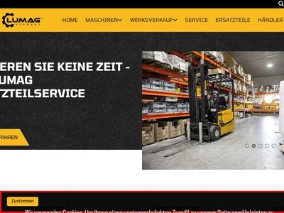 Website von LUMAG GmbH