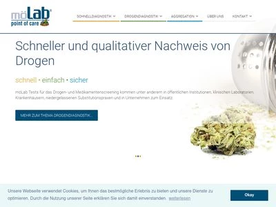 Website von möLab GmbH