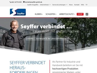 Website von Seyffer GmbH