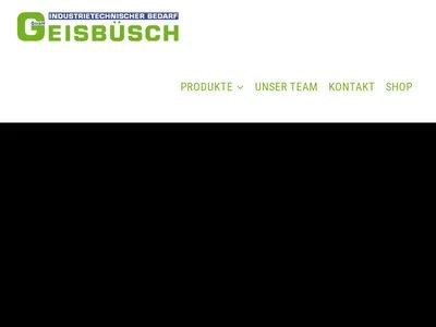 Website von Geisbüsch GmbH