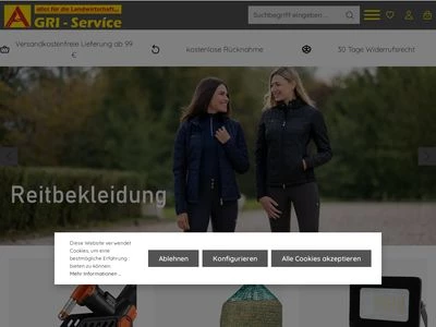 Website von Agri-Service Walluch