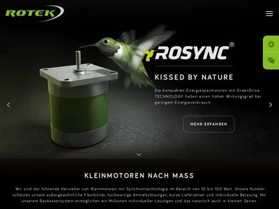 Website von ROTEK GMBH & CO. KG