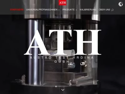 Website von AUSTRO TEST HRDINA GmbH