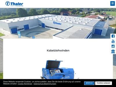 Website von Jakob Thaler GmbH