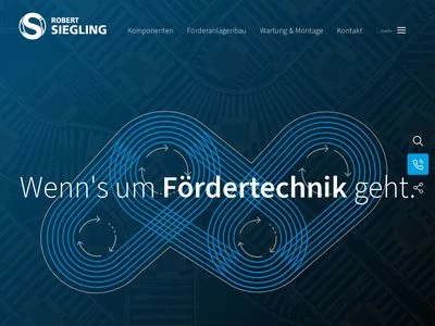 Website von Robert Siegling GmbH & Co. KG