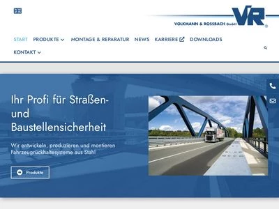 Website von VOLKMANN & ROSSBACH GmbH & Co. KG