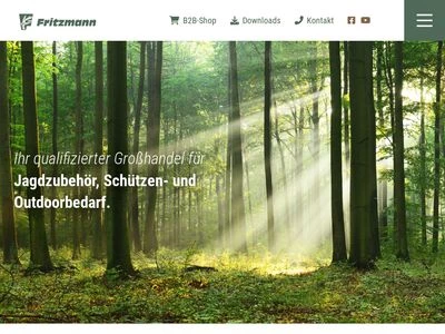 Website von Georg Fritzmann & Söhne GmbH