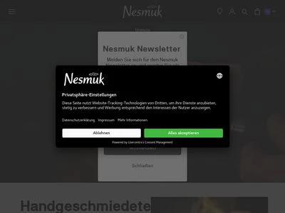 Website von Nesmuk GmbH & Co. KG