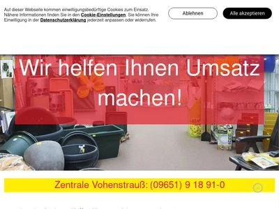 Website von KMF Fleischmann GmbH