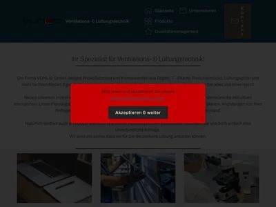 Website von VONLIS GmbH