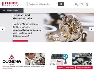 Website von Rudolf Flume Technik GmbH