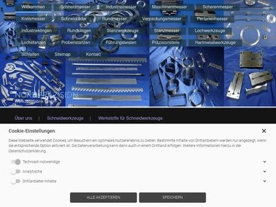 Website von NORDPRÄZISION Werkzeugfabrik GmbH