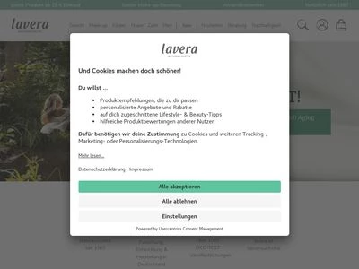 Website von Laverana GmbH & Co. KG