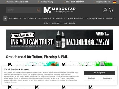 Website von Mabuti GmbH